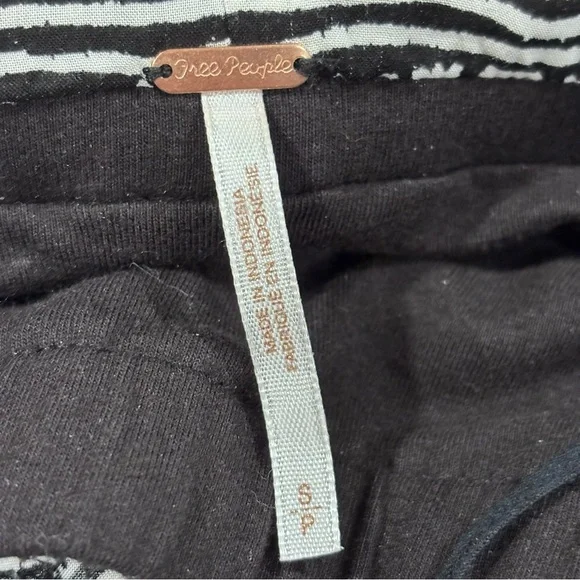 Free People Women Of The Water Maxi Dress Bandeau Black White Boho Small/Medium - Picture 6 of 12